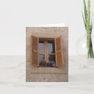 Cartão When a door closes a window opens