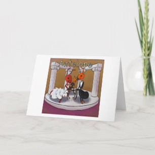 Cartão When Ants Elope Rick London Funny Comic