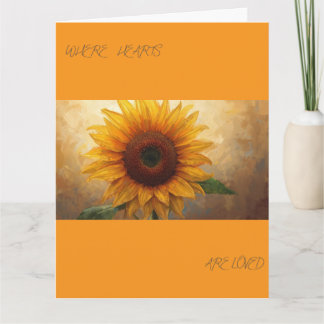 Cartão Where Hearts Are Loved – Bloom Poem Art Print