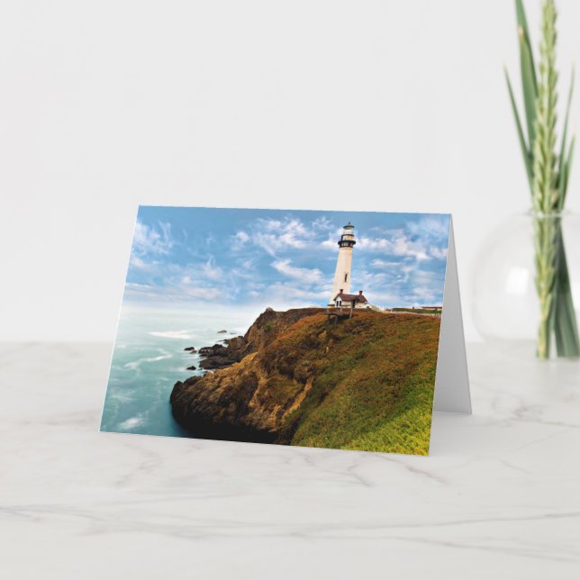 Cartão Where the Sky Meets the Sea (Frente)