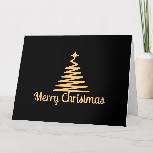 Cartão Whimsical Christmas Cards Collection - Spread Joy! (Frente)