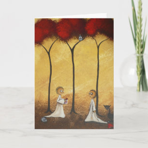 Cartão Whimsical Greeting Card Jar of Hearts