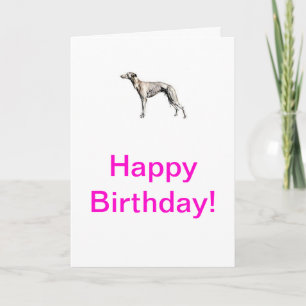 Cartão Whippet