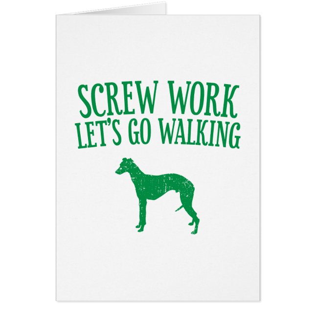 Cartão Whippet (Frente)