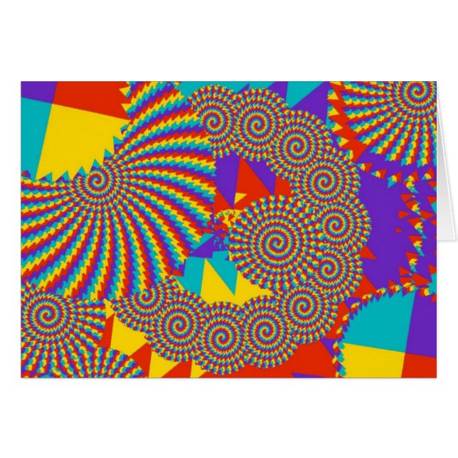 Cartão whirligig (Frente Horizontal)