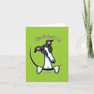 Cartão White Black Greyhound IAAM