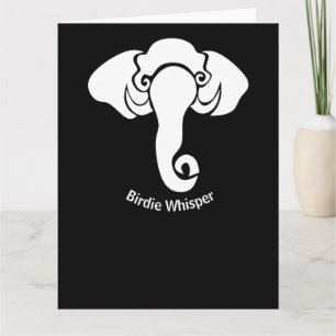 Cartão White Elephant Family Home GOP Republican