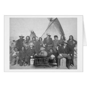 Cartão White Men (incluindo Buffalo Bill) e Lakota 2