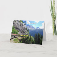 White Pass & Yukon Route Son Train Feliz Aniversár