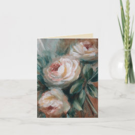 Cartão White Roses [3 sizes avail]