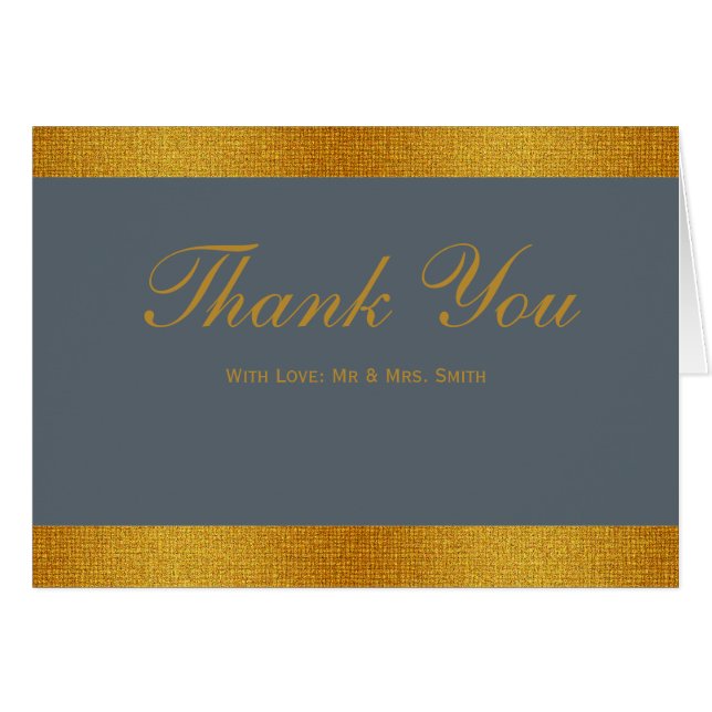 Cartão White with Gold Badge Ban (Frente Horizontal)