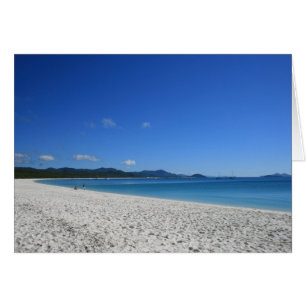 Cartão Whitehaven Beach, Queensland, Austrália - Card