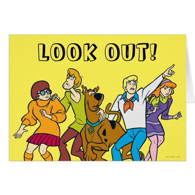 Cartão Whole Gang 13 Mystery Inc (Frente Horizontal)