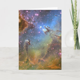 Cartão Wide-Field Image of the Eagle Nebula