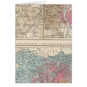 Cartão Wien, Prag, Mapa do BudaPest