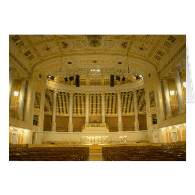 Cartão Wiener Konzerthaus (Frente Horizontal)