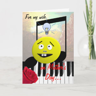 Cartão Wife Mother's Day humor