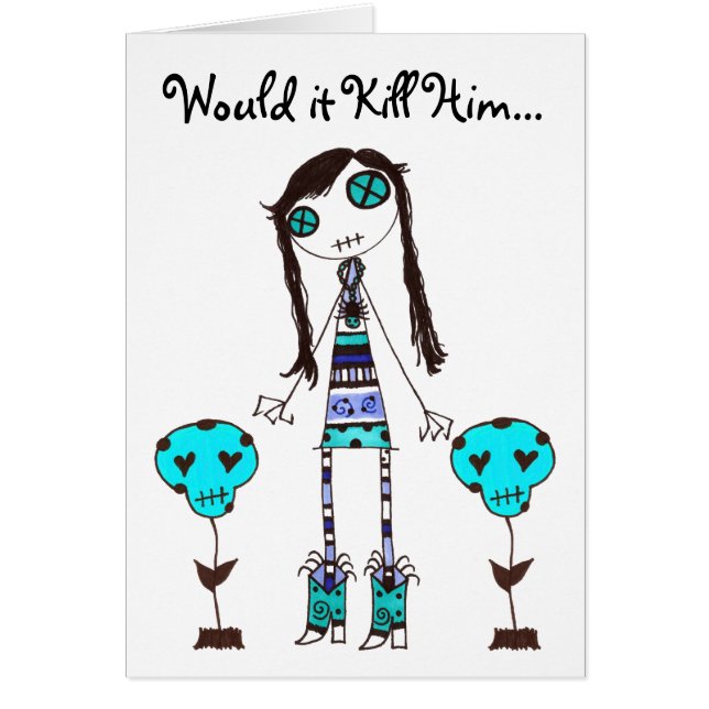 Cartão WIKH Ser#20 OH NENHUM NÃO FEZ! (Frente)