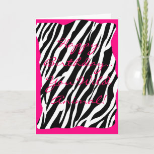 Cartão Wild Birthday