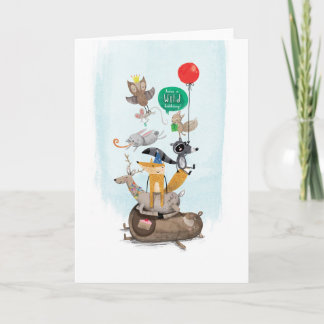 Cartão Wild Birthday