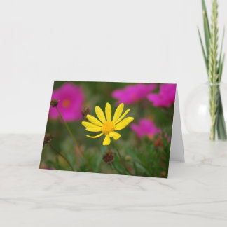Cartão Wild Flower Greeting Card