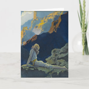 Cartão Wild Geese de Maxfield Parrish