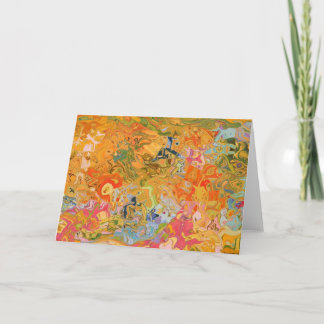Cartão Wild Soul Tapestry Greeting Card