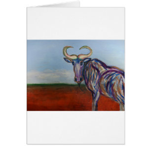Cartão Wildebeest