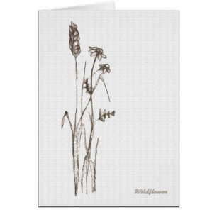 Cartão Wildflower