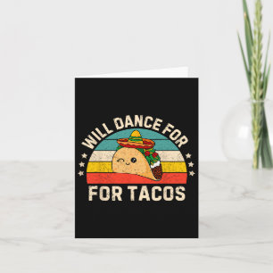 Cartão Will Dance Para Tacos Cinco Mexicanos De Mayo Fies