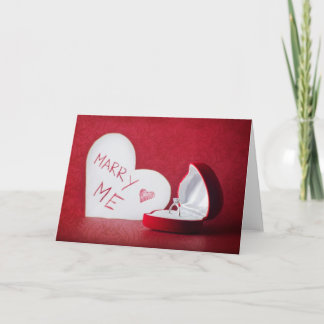 Cartão Will you marry me