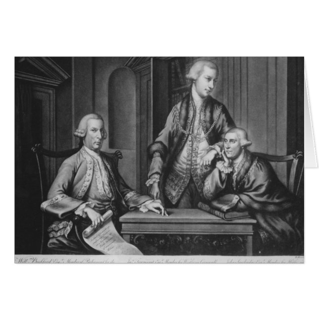 Cartão William Beckford James Townsend (Frente Horizontal)