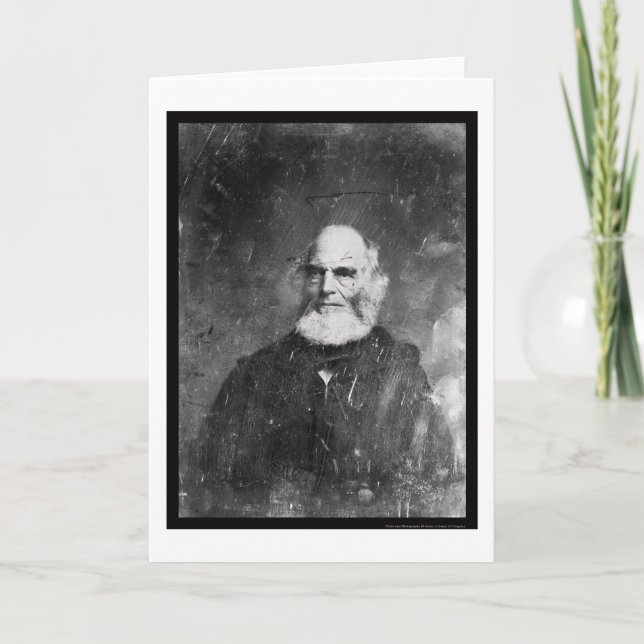 Cartão William  Bryant Daguerreotype 1851 (Frente)