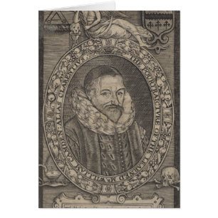 Cartão William Camden, c.1636
