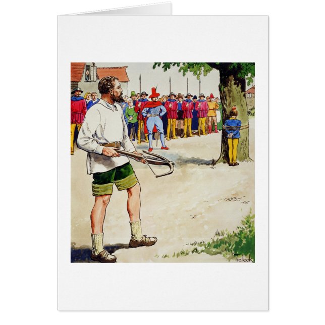 Cartão William diz, das "espreitadelas no passado", (Frente)