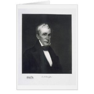 Cartão William Henry Harrison, 9º Presidente da Unidade