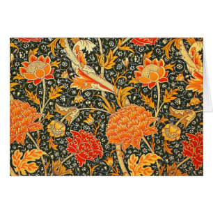 Cartão William Morris Cray Wallpaper Pattern
