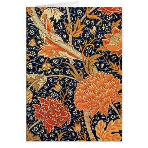 Cartão William Morris Cray Wallpaper Pattern