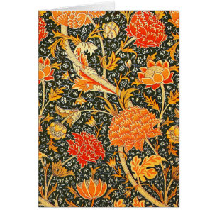 Cartão William Morris Cray Wallpaper Pattern