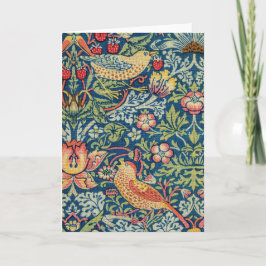 Cartão William Morris - Ladrão de Morango