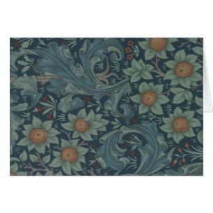 Cartão William Morris Orchard Pattern Art