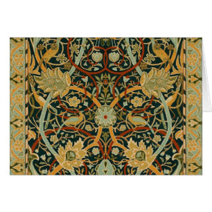 Cartão William Morris Oriental Carpet Art