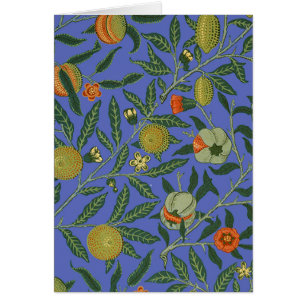 Cartão William Morris Pomegranate Wallpaper