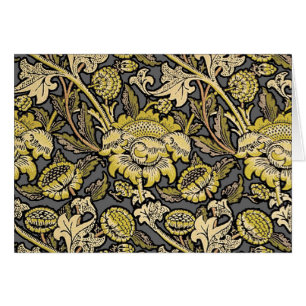 Cartão William Morris Wey Floral Wallpaper