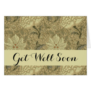 Cartão William Morris Windrush Wallpaper Pattern