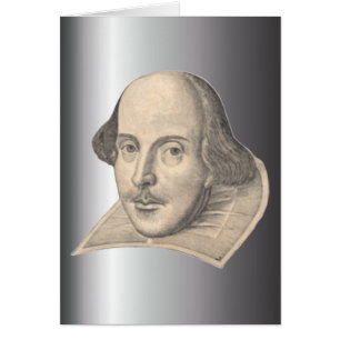 Cartão William Shakespeare