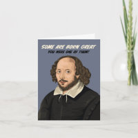 William Shakespeare Alguns são aniversário de Exce