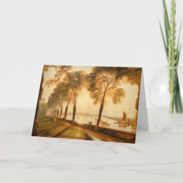 Cartão William Turner - Mortlake Terrace