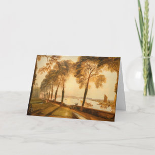 Cartão William Turner - Mortlake Terrace