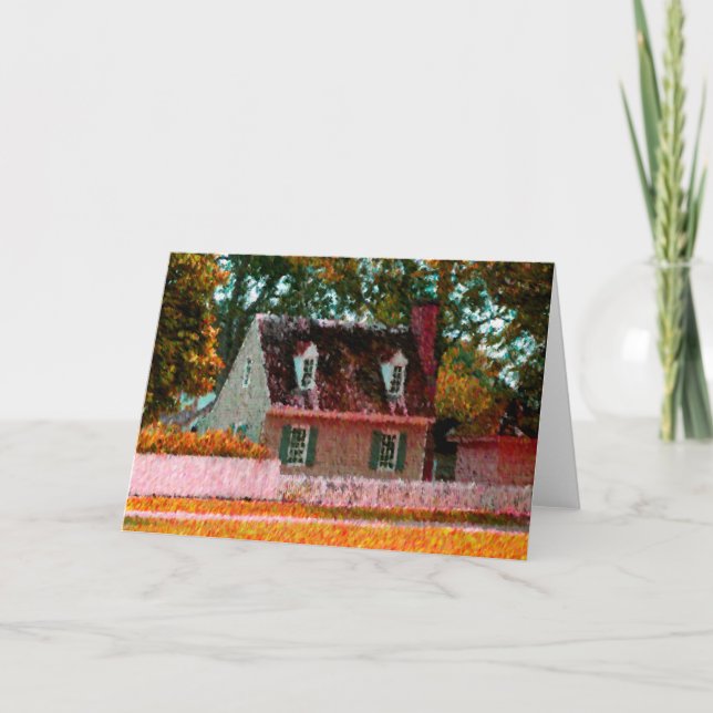 Cartão Williamsburg greeting card (Frente)